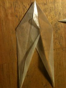 Line the edge of one with the centre of another